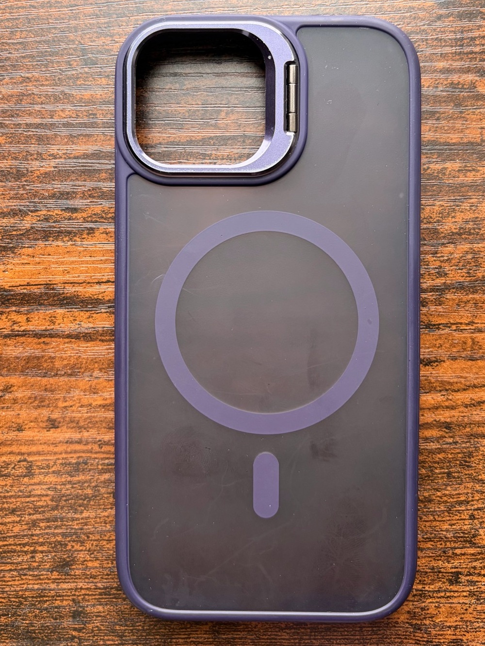 iPhone 14 Purple Magnetic Wireless Charging Compatible Phone Case